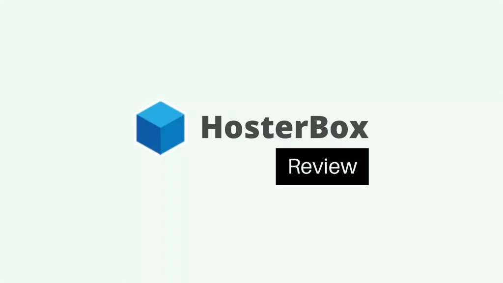 hosterbox review