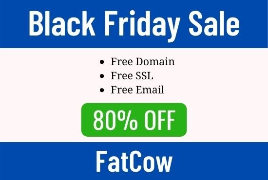 fatcow black friday sale