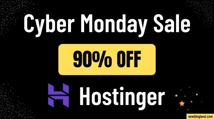 hostinger cyber monday sale