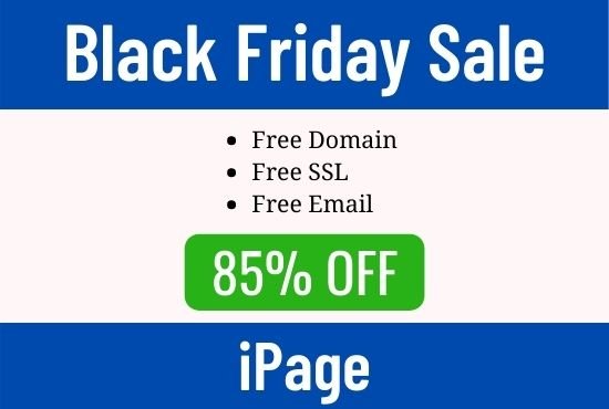 ipage black friday sale