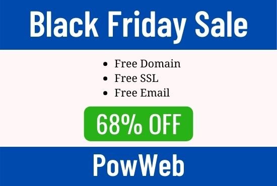 powweb black friday sale