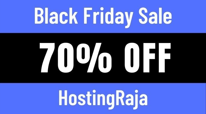 hostingraja black friday sale