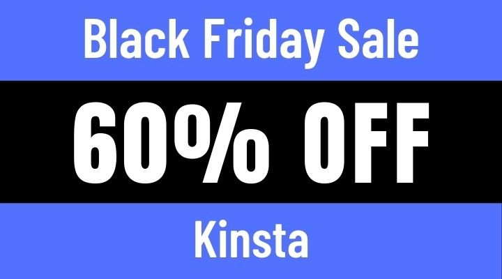 kinsta black friday sale