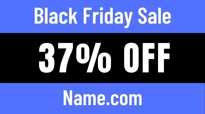 name.com black friday sale