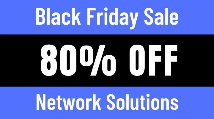 network solutions black friday sale