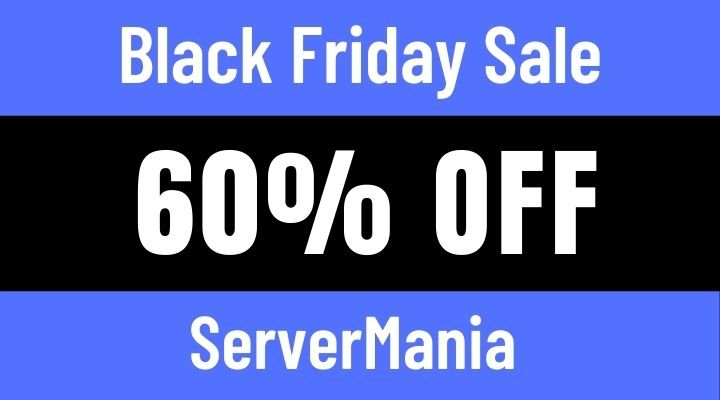 servermania black friday sale