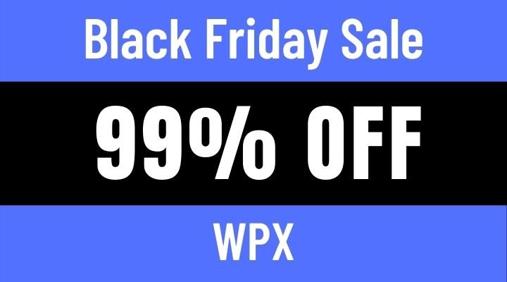 wpx black friday sale