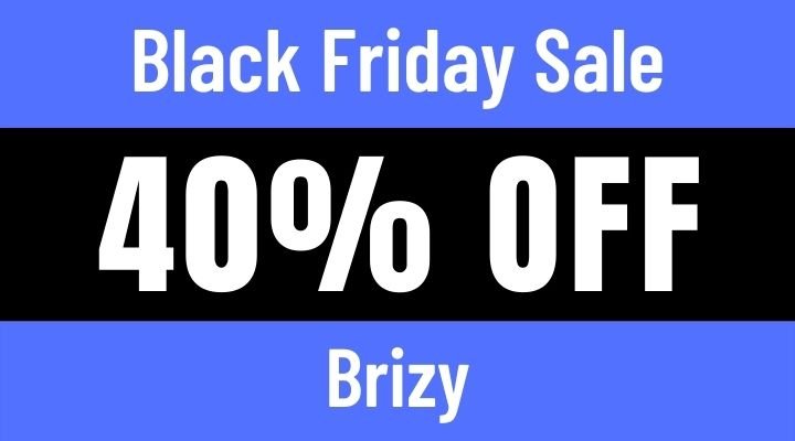 brizy black friday sale