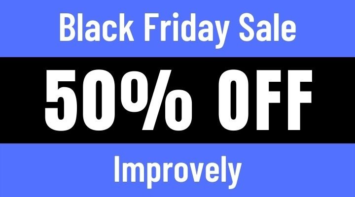 improvely black friday sale