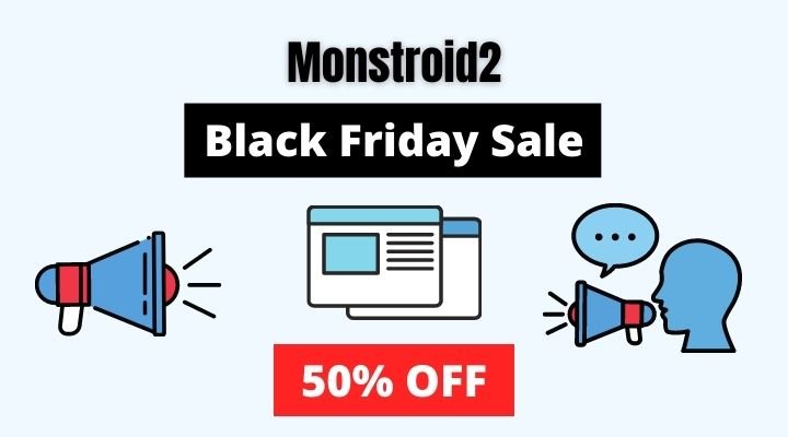 monstroid2 black friday sale