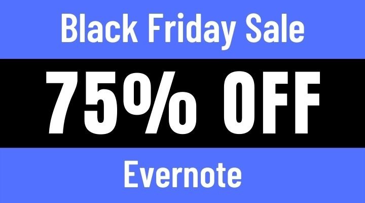 evernote black friday sale