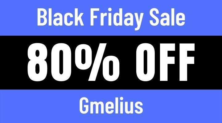 gmelius black friday sale