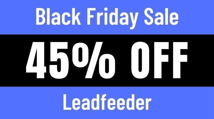 leadfeeder black friday sale