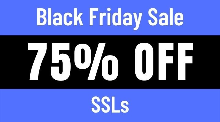 ssls black friday sale