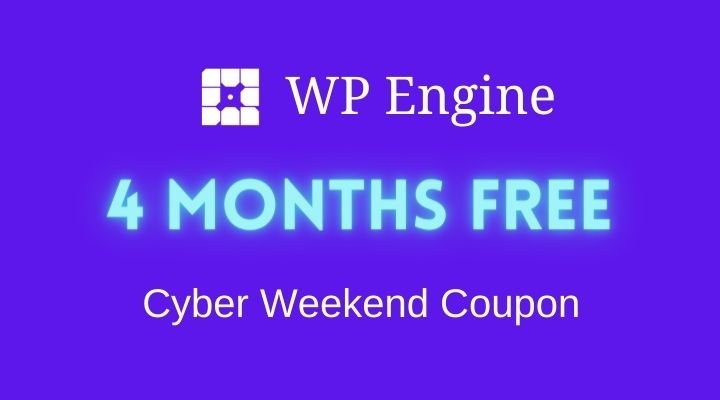 wp engine cyber weekend coupon code