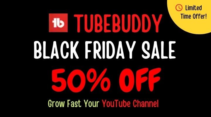 tubebuddy black friday sale