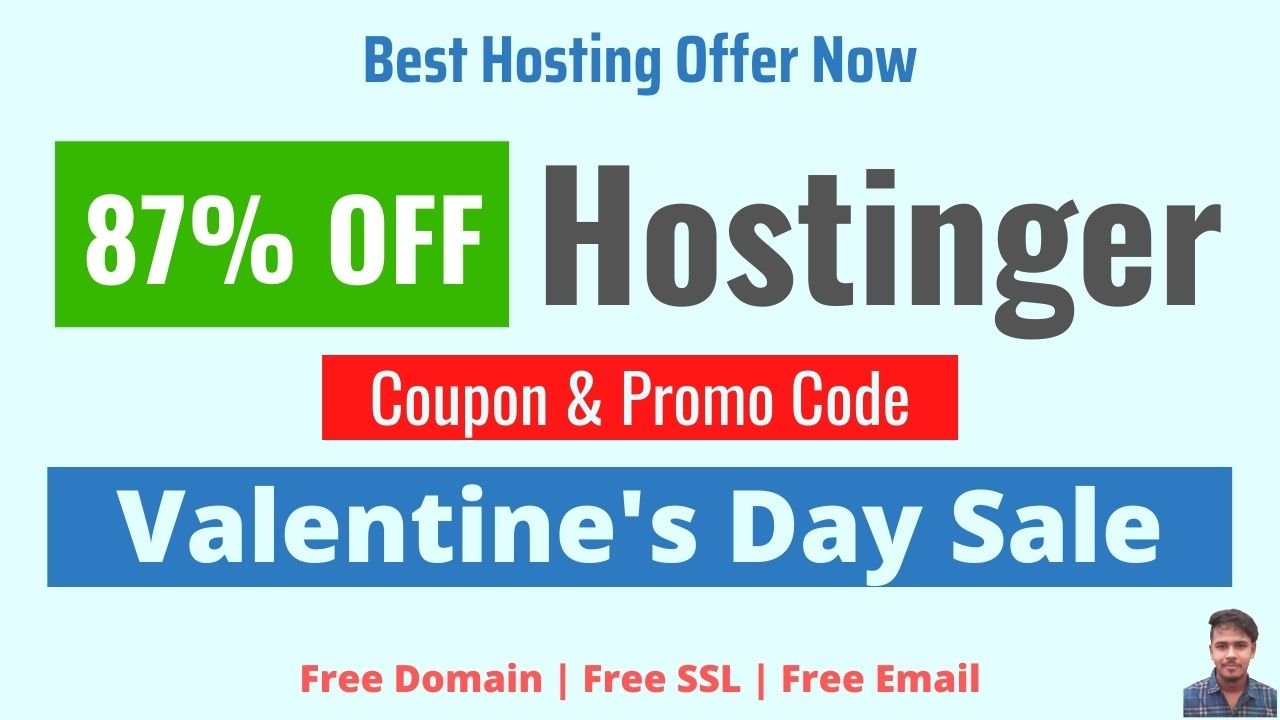 hostinger valentine's day sale