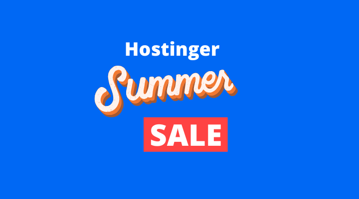 Hostinger summer sale