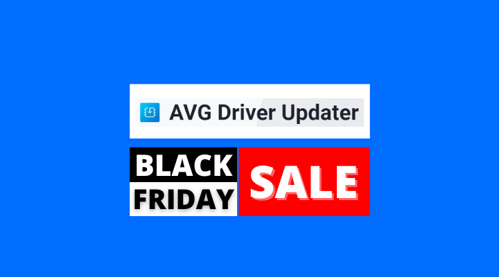 avg driver updater black friday sale