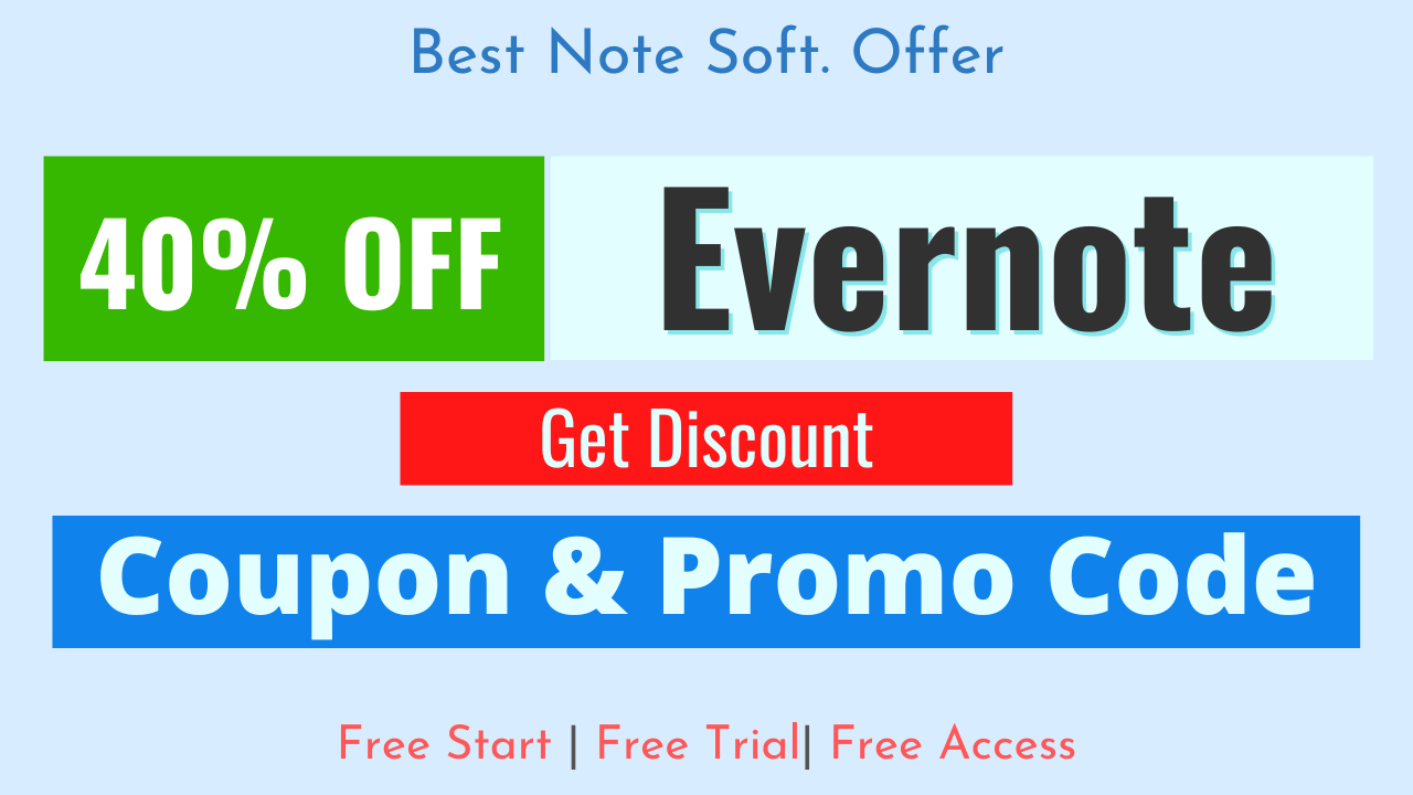 evernote coupon code