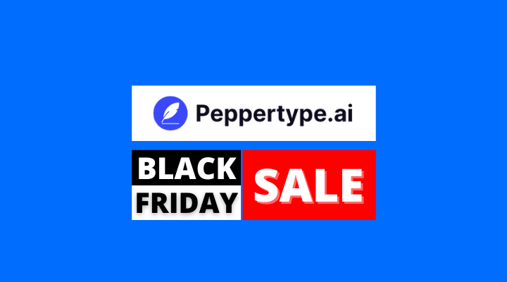 peppertype black friday sale