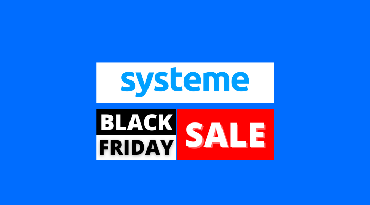 systeme io black friday sale