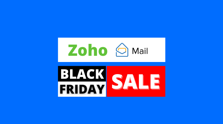 zoho mail black friday sale