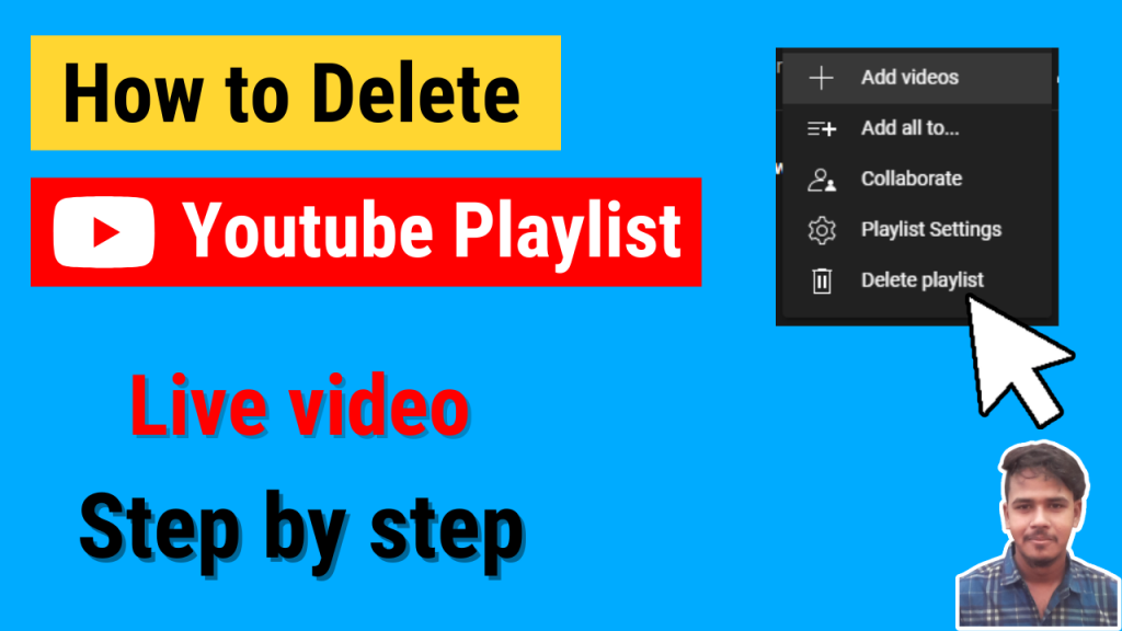 How to Delete Youtube Playlist