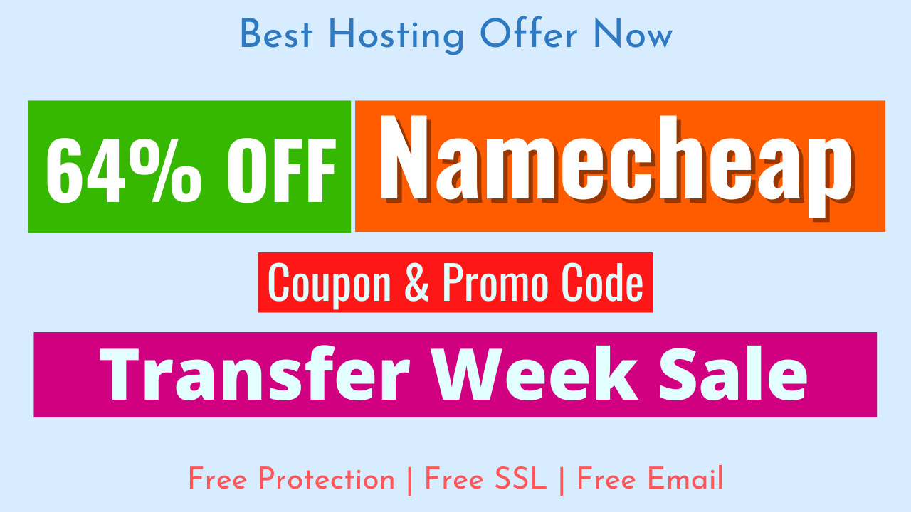 namecheap transfer week sale