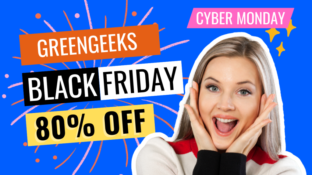 GreenGeeks black friday sale