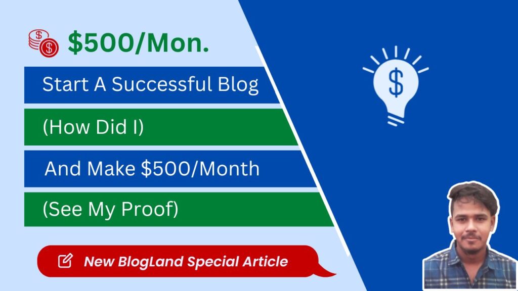 Start A Successful Blog and make money
