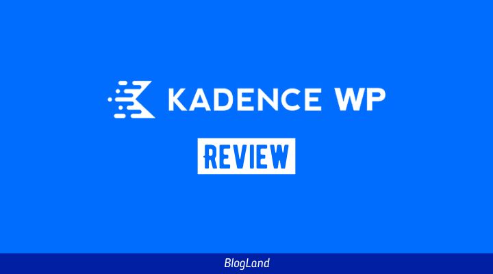 kadence wp theme review