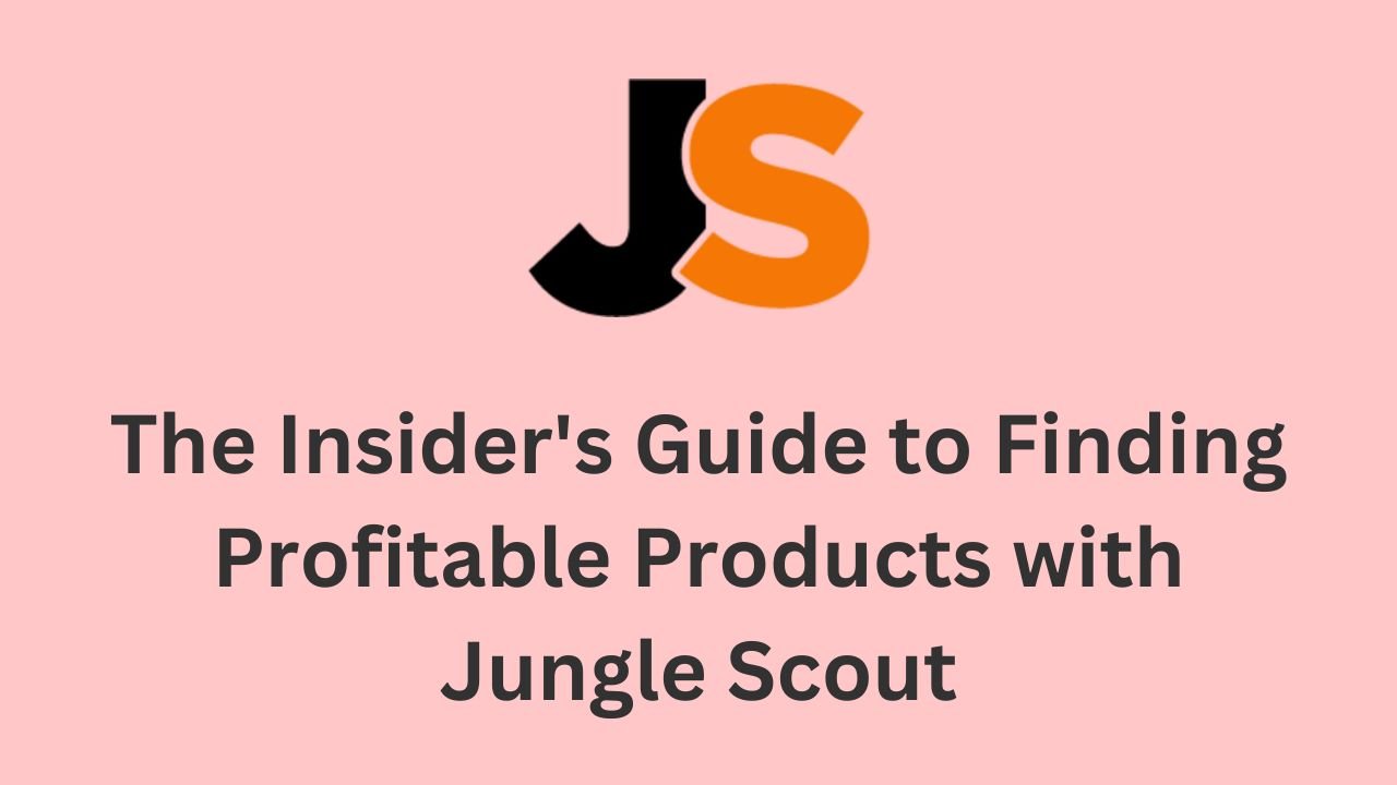 find profitable products with jungle scout