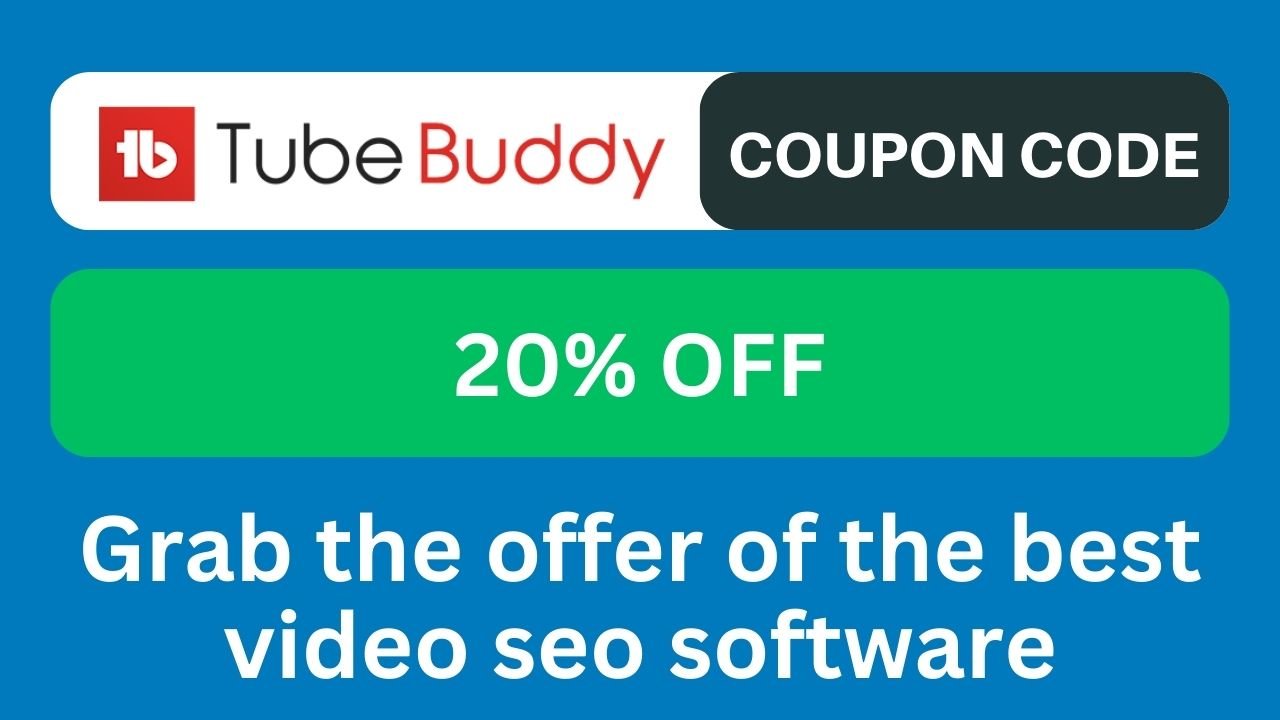 tubebuddy coupon code