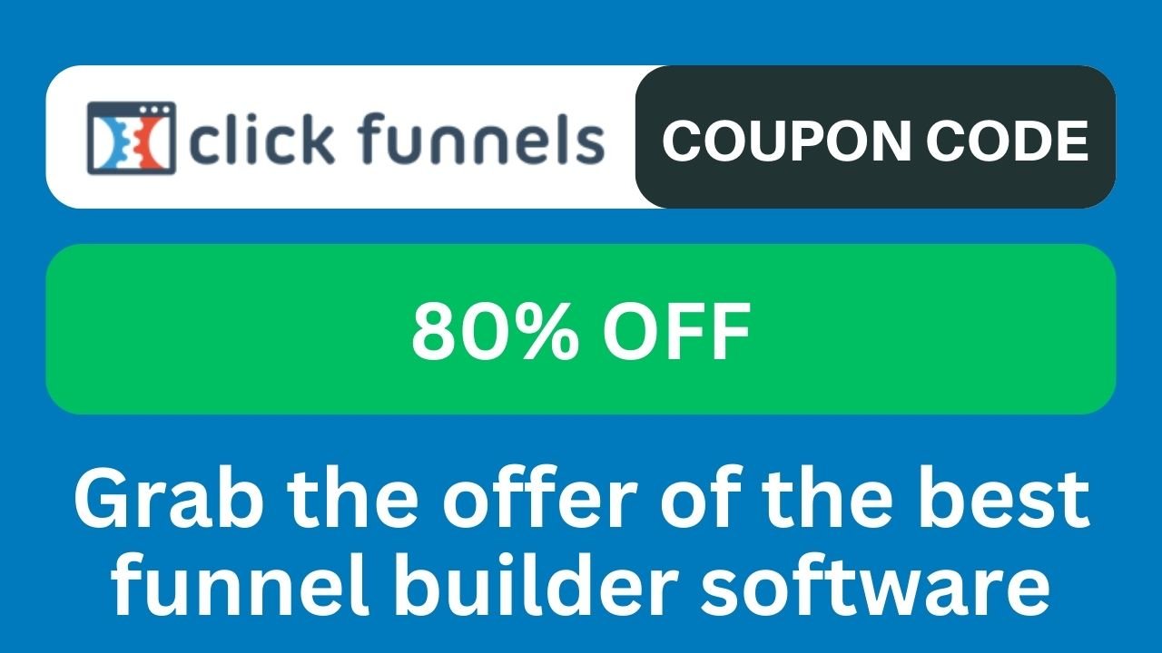 clickfunnels coupon code