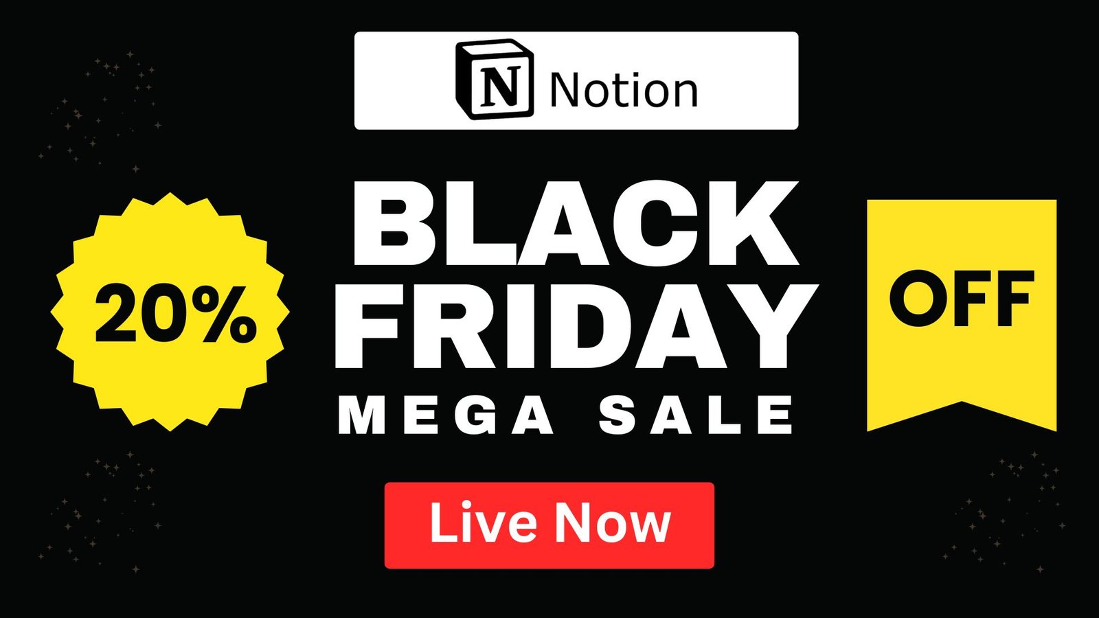 Notion Black Friday and Cyber Monday Sale 2024