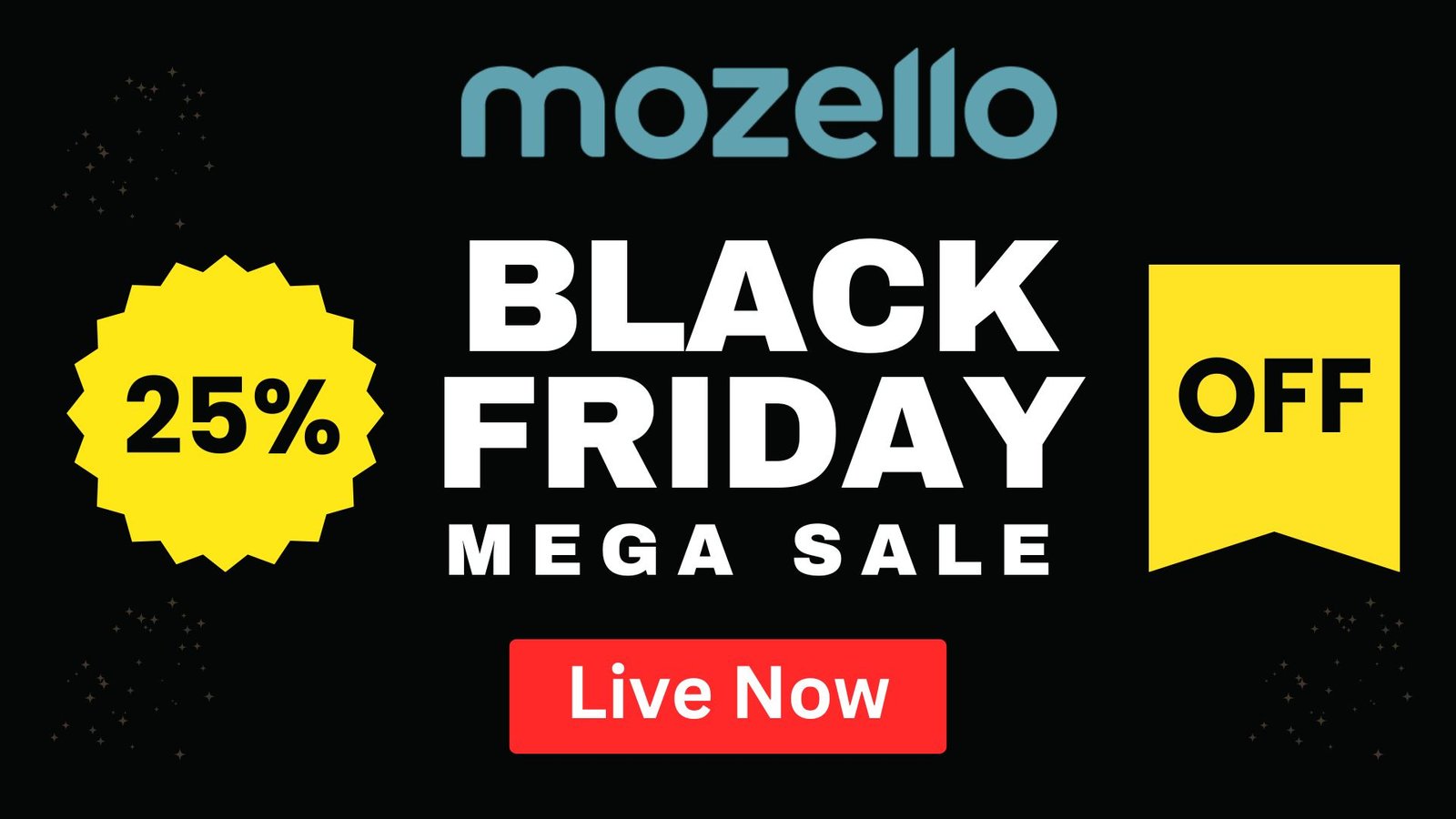 Mozello Black Friday