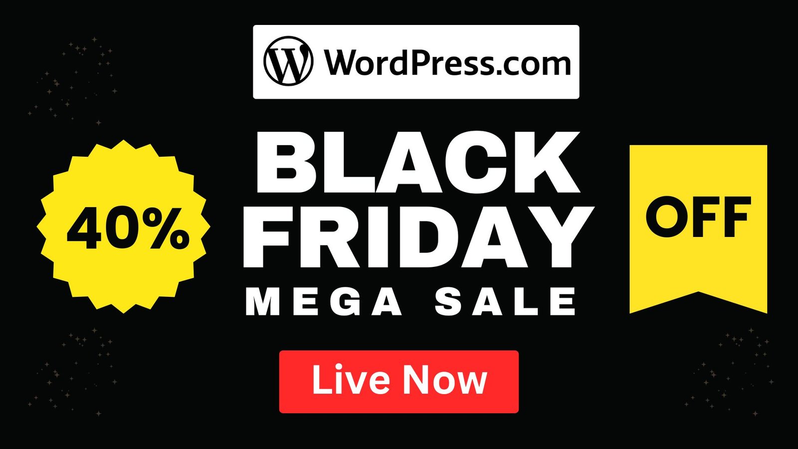 WordPress.com Black Friday and Cyber Monday Sale 2024