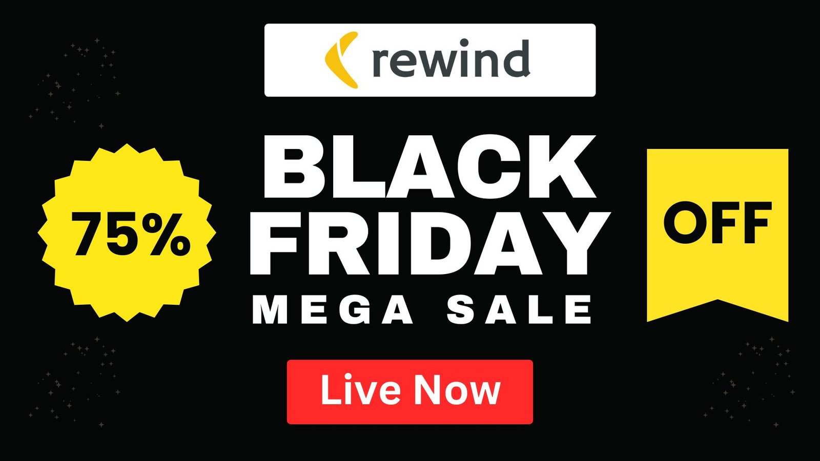 Rewind Black Friday and Cyber Monday Sale 2024